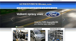 Desktop Screenshot of ford-slivenec.cz